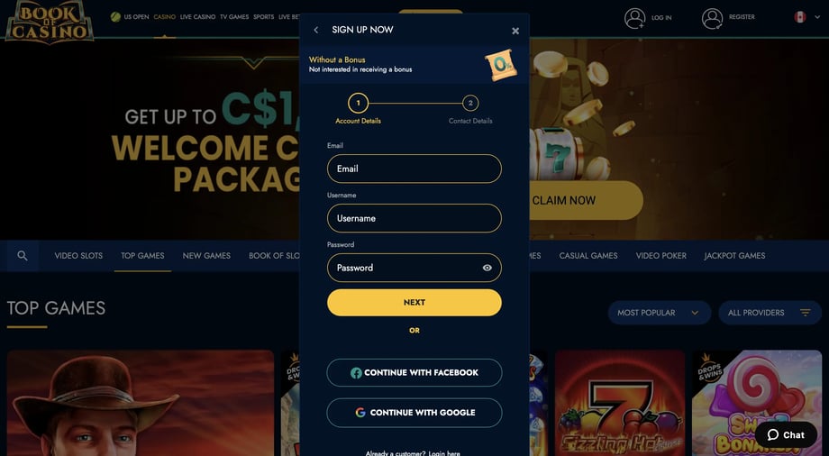 mbet-bookofcasino-signup3